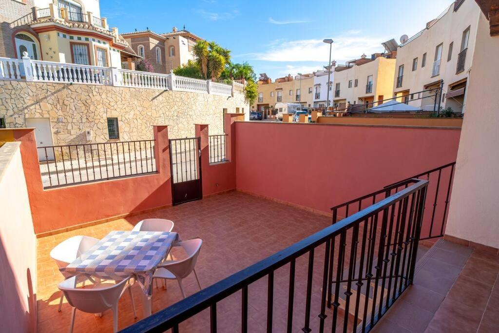 Villa Adosado Con Vistas Al Mar Desde La Piscina Con Bbq Vélez Exterior foto