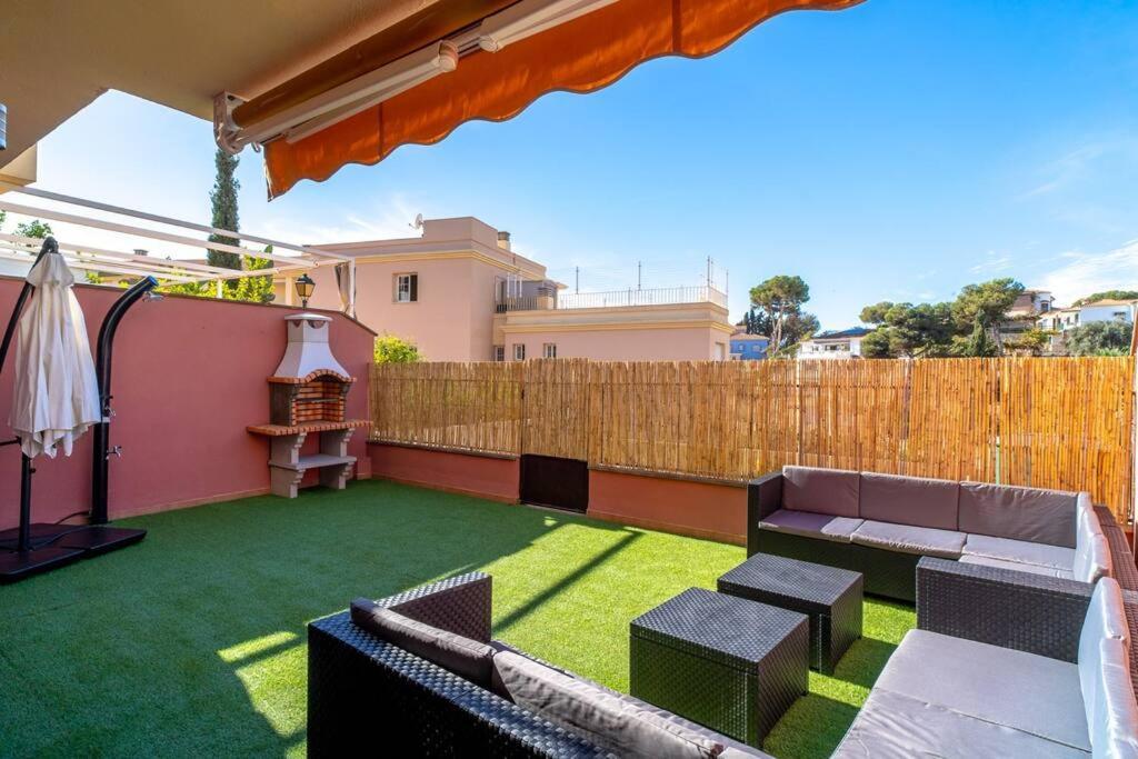 Villa Adosado Con Vistas Al Mar Desde La Piscina Con Bbq Vélez Exterior foto